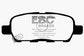 EBC 10-13 Infiniti FX35 3.5 Greenstuff Rear Brake Pads