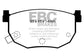 EBC 99-01 Hyundai Elantra 2.0 Yellowstuff Rear Brake Pads