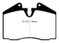 EBC 89-95 Ferrari 348 3.4 Redstuff Front/Rear Brake Pads (Axle Set Only)