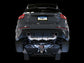 AWE Tuning Ford Focus RS Track Edition Cat-back Exhaust - Chrome Silver Tips
