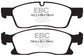 EBC 11+ Dodge Durango 3.6 Ultimax2 Front Brake Pads