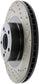 StopTech 02-10 Subaru WRX Slotted & Drilled Left Front Rotor (exc. STi)