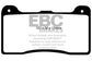 EBC Brakes Yellowstuff Performance Brake Pads