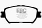 EBC 06-07 Lexus GS300 3.0 Yellowstuff Front Brake Pads