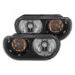 ANZO 2008-2014 Dodge Challenger Crystal Headlights Black