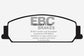 EBC 08-10 Pontiac G8 3.6 Yellowstuff Front Brake Pads