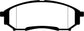 EBC 05-07 Ford F250 (inc Super Duty) 5.4 (2WD) Greenstuff Rear Brake Pads