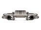 Akrapovic 2020+ Porsche Cayman GT4 (718) Slip-On Race Line (Titanium) (Req Tips / Option 2)