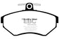 EBC 97-02 Volkswagen Cabriolet 2.0 Yellowstuff Front Brake Pads