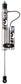 Fox 97-06 Jeep TJ 2.0 Perf Series 8.6in. Smooth Body R/R Rear Shock w/CD Adj. / 2.5-3.5 & 2-3in Lift