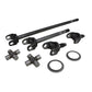 Yukon Gear Front 4340 Chrome-Moly Replacement Axle Kit For 77-91 GM / Dana 60 w/ 35 Splines