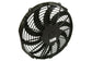 CSF 92-00 Honda Civic All-Aluminum Fan Shroud w/12in SPAL Fan - Black Finish