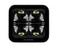 Hella Universal Black Magic 3.2in L.E.D. Cube Kit - Flood Beam (Long Range)