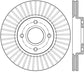 StopTech 2014 Ford Fiesta Right Front Disc Slotted Brake Rotor