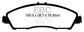 EBC 14+ Acura MDX 3.5 Greenstuff Front Brake Pads
