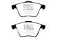 EBC 07-13 Mazda 3 2.3 Turbo Ultimax2 Front Brake Pads