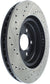 StopTech 05-09 Chrysler 300 (5.7L V8 exc SRT-8) Front Left Slotted & Drilled Rotor