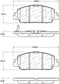 StopTech Sport Performance 13-17 Honda Accord Front Brake Pads