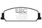 EBC 08-10 Pontiac G8 3.6 Yellowstuff Front Brake Pads