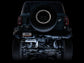AWE Tuning 2021+ Ford Bronco 0FG Single Rear Exit Exhaust w/Diamond Black Tip & Bash Guard