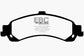 EBC 02 Cadillac Escalade 5.3 (PBR rear caliper) Extra Duty Rear Brake Pads