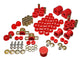 Energy Suspension 91-94 Nissan Sentra/NX1600/2000 Red Hyper-Flex Master Bushing Set