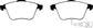 EBC 07-10 Audi TT Quattro 3.2 Redstuff Front Brake Pads