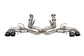 Corsa 2020-2024 Corvette C8 3in Valved Cat-Back 4.5in Blk Quad Tips - Fits Factory NPP Exhaust