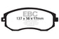EBC 2012+ Subaru BRZ/FRS/86 2.0L Bluestuff Front Brake Pads