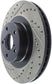 StopTech 02-10 Subaru WRX Slotted & Drilled Right Front Rotor (exc. STi)