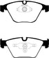EBC 08-10 BMW M3 4.0 (E90) Yellowstuff Front Brake Pads