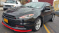 Rally Armor 13-16 Dodge Dart Black UR Mud Flap w/ Red Logo