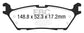 EBC Brakes Yellowstuff Performance Brake Pads