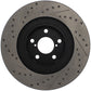 StopTech 02-10 Subaru WRX Slotted & Drilled Right Front Rotor (exc. STi)