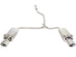 aFe Takeda Exhaust 304SS Dual Cat-Back w/ Polished Tips 13-17 Honda Accord  LX/EX/EX-L Sedan L4 2.4L