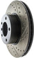 StopTech 9/07-09 BMW 328 Slotted & Drilled Left Front Rotor