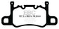 EBC 13-15 Porsche 911 (991) (Cast Iron Rotor only) 3.8 GT3 Yellowstuff Rear Brake Pads