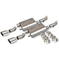 BBK Vari-Tune Axle Back Exhaust Kit 2 Adjustable Performance Mufflers 2-3/4 Pipe 4 in. Tips