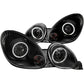 ANZO 1998-2005 Lexus Gs300 Projector Headlights w/ Halo Black