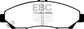 EBC 07-13 Acura MDX 3.7 Yellowstuff Front Brake Pads