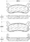 StopTech Performance 94-97/99-05 Miata w/ Normal Suspension Rear Brake Pads D636