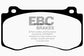 EBC 05-10 Chrysler 300C 6.1 SRT8 Yellowstuff Front Brake Pads (Excl 6 Piston Calipers)