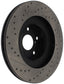 StopTech 02-10 Subaru WRX Slotted & Drilled Right Front Rotor (exc. STi)