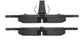 StopTech Performance 06-09 BMW M5 E60 / 07-09 M6 E63/E63 Rear Brake Pads