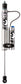 Fox 07+ Jeep JK 2.0 Factory Series 11.6in. Smooth Body R/R Front Shock w/CD Adj. / 4-6in. Lift