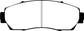 EBC 07-11 Honda CR-V 2.4 Greenstuff Front Brake Pads