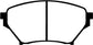 EBC 01-03 Mazda Miata MX5 1.8 (Sports Suspension) Greenstuff Front Brake Pads