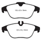 EBC 12-14 Mercedes-Benz C250 (W204) 1.8 Turbo Yellowstuff Rear Brake Pads