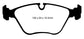 EBC 10-14 BMW X5 4.4 Twin Turbo (50) Yellowstuff Front Brake Pads
