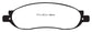 EBC 05-07 Ford F250 (inc Super Duty) 5.4 (2WD) Yellowstuff Rear Brake Pads